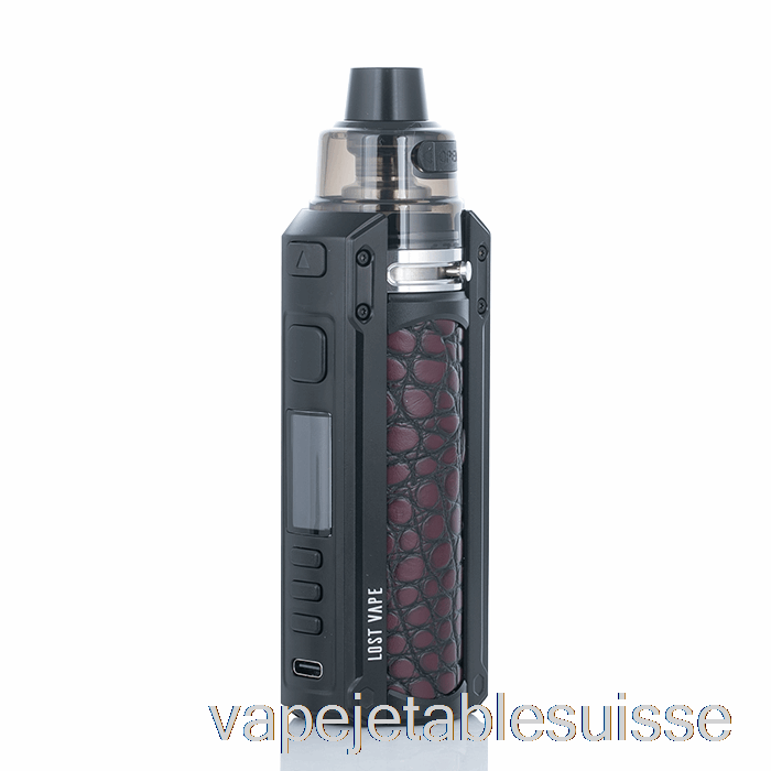 Vape Suisse Perdu Vape Ursa Quest 100w Pod Mod Kit Noir / Cuir De Crocodile